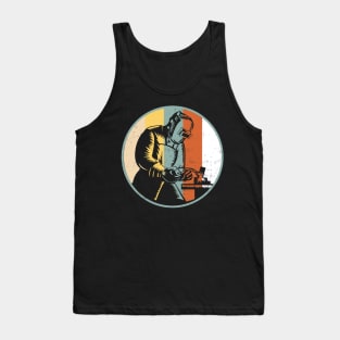 Welding Retro Vintage Funny Welder Quotes Tank Top